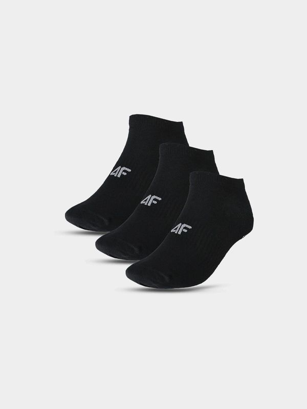 4F Women's Casual Ankle Socks (3 Pack) 4F - Black