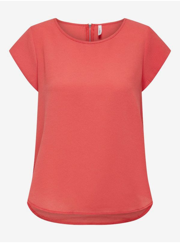 Only Women's coral blouse ONLY Vic - Women