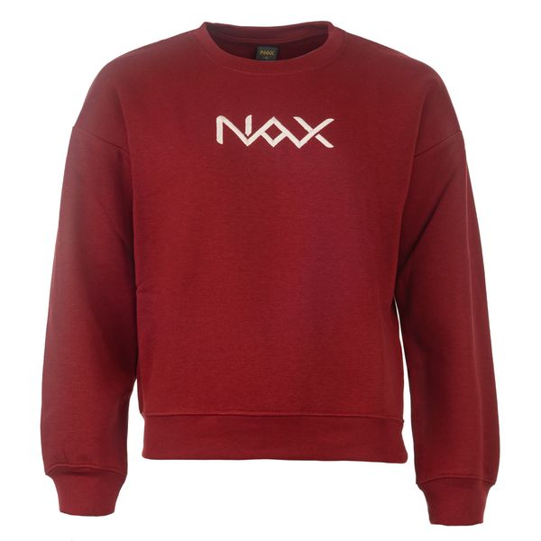 NAX Women's cotton sweatshirt nax NAX AYENTA rose