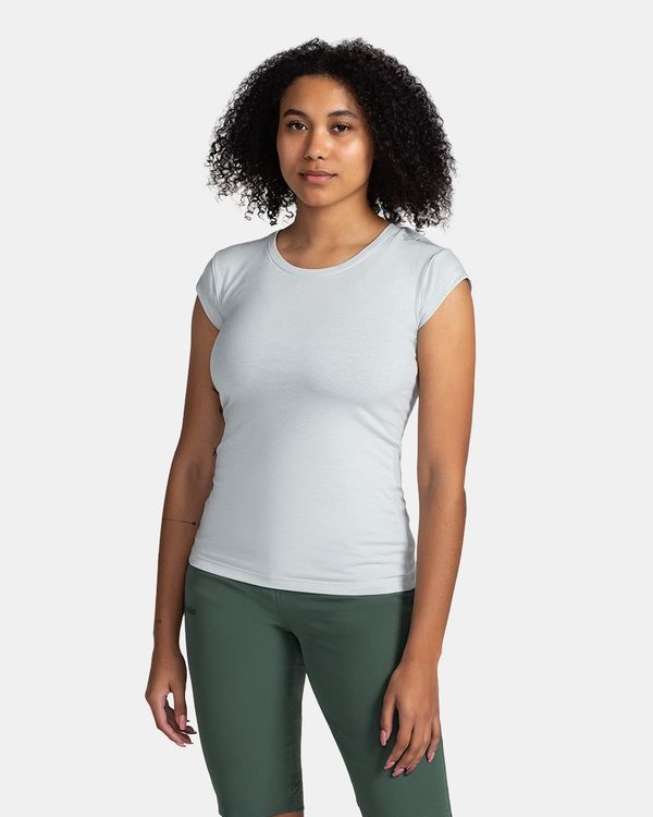 Kilpi Women's cotton T-shirt KILPI PROMO-W Light gray