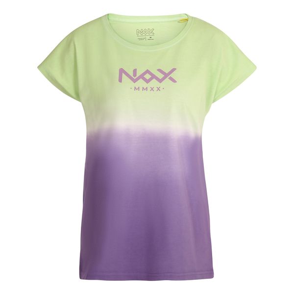 NAX Women's cotton T-shirt nax NAX KOHUJA paradise green