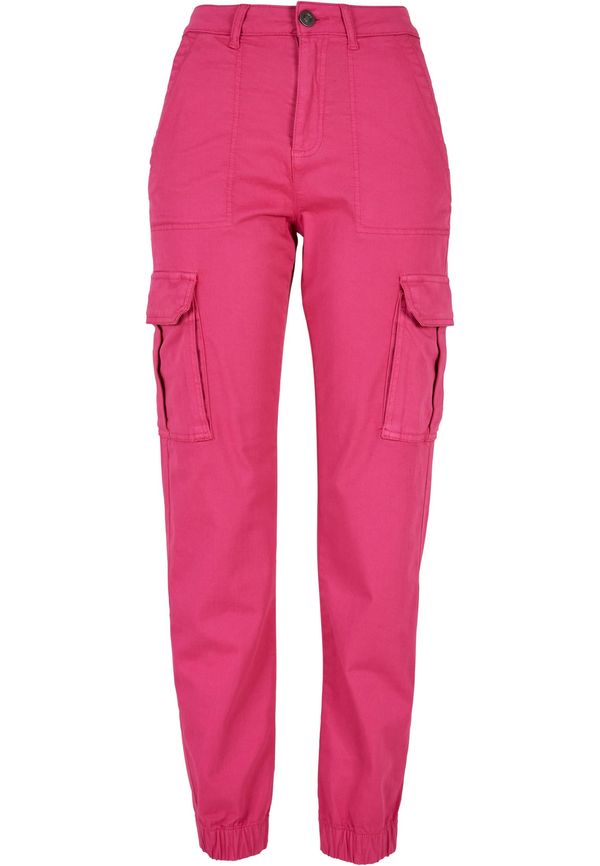 UC Ladies Women's Cotton Twill Utility Cotton Trousers Hibiscus Pink