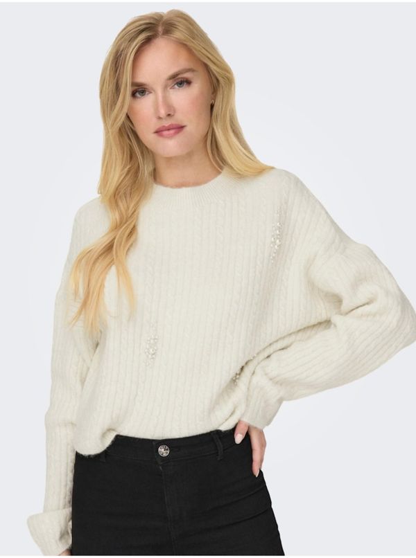 Only Women's cream sweater ONLY Marilla - Women