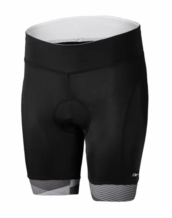 Etape Women's cycling shorts Etape LIVIA black-and-white