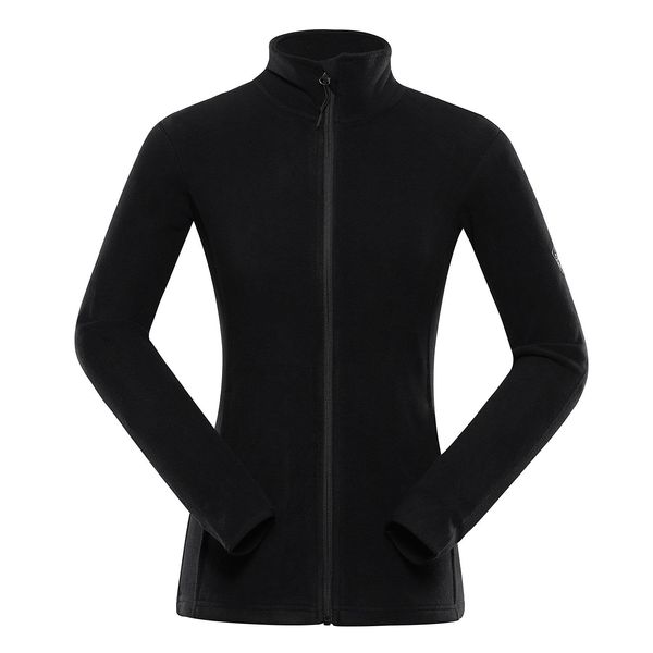 ALPINE PRO Women's fleece sweatshirt ALPINE PRO SIUSA black