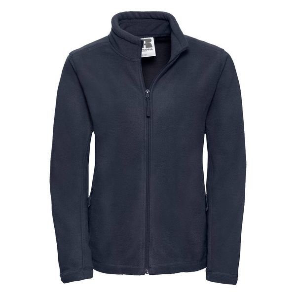 RUSSELL Women's fleece with long zipper 100% polyester, non-pilling fleece 320g