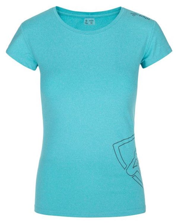 Kilpi Women's functional T-shirt KILPI LISMAIN-W turquoise