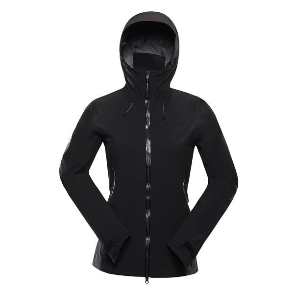 ALPINE PRO Women's jacket with membrane ALPINE PRO GORA black