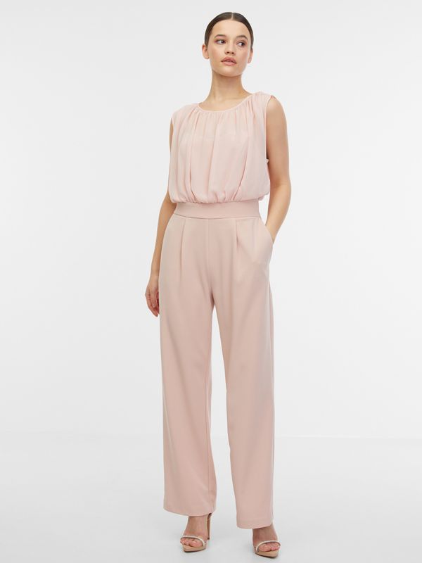 Orsay Women's light pink jumpsuit ORSAY