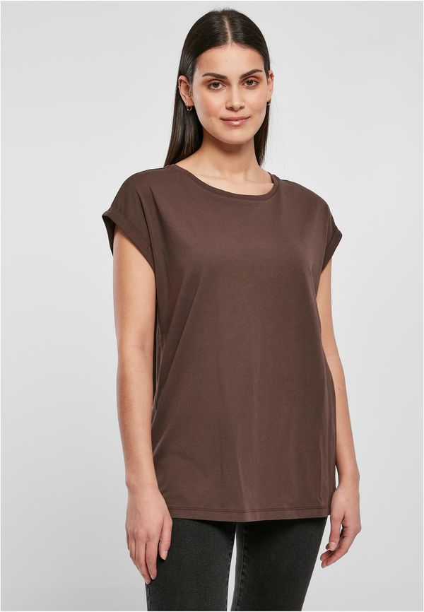 UC Ladies Women's Organic T-Shirt with Extended Shoulder Brown