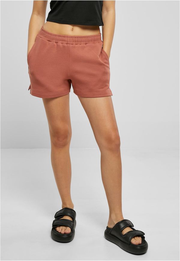 UC Ladies Women's organic terracotta terry shorts
