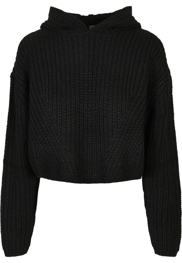 UC Ladies Women's Oversized Hooded Sweater - Black
