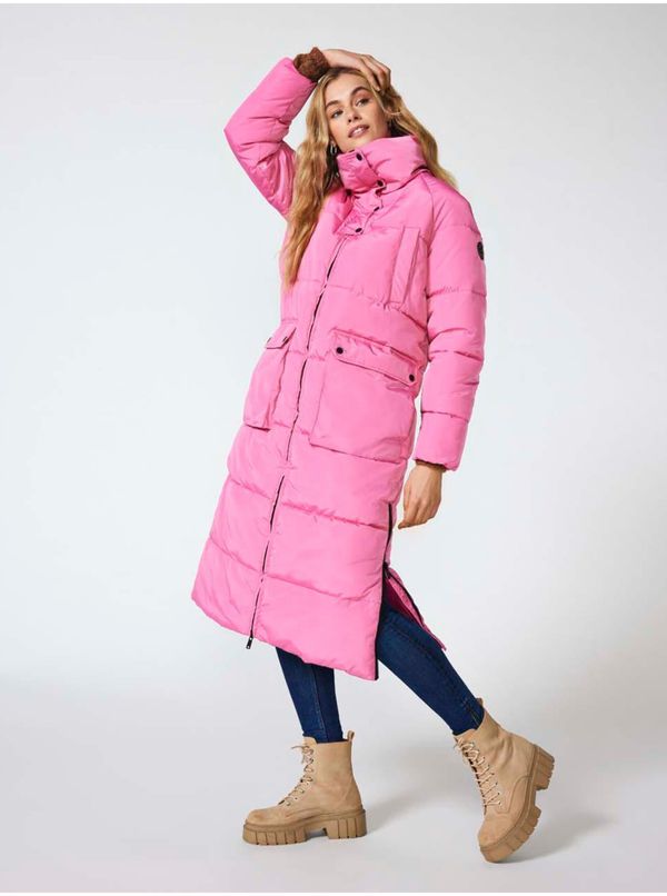 Only Women's pink quilted coat ONLY Nora - Women