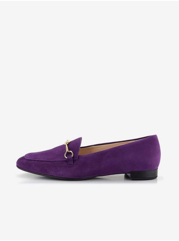 Högl Women's purple suede loafers Högl Close - Women's