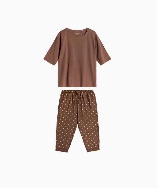 Atlantic Women's pyjamas ATLANTIC - brown
