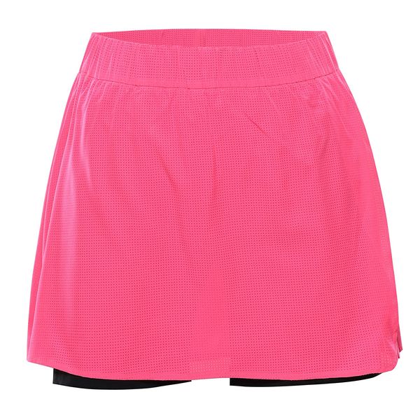 ALPINE PRO Women's quick-drying skirt ALPINE PRO LOOWA neon knockout pink