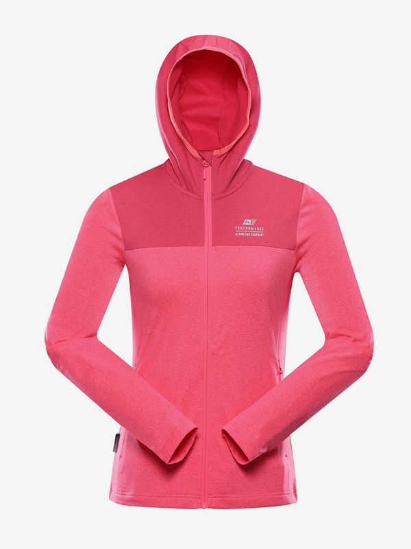ALPINE PRO Women's quick-drying sweatshirt ALPINE PRO FANCA pink