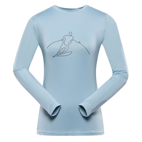 ALPINE PRO Women's quick-drying T-shirt ALPINE PRO LOUSA aquamarine variant pa