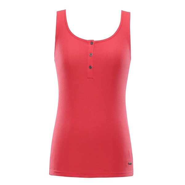 ALPINE PRO Women's quick-drying tank top ALPINE PRO ZONNA rouge red