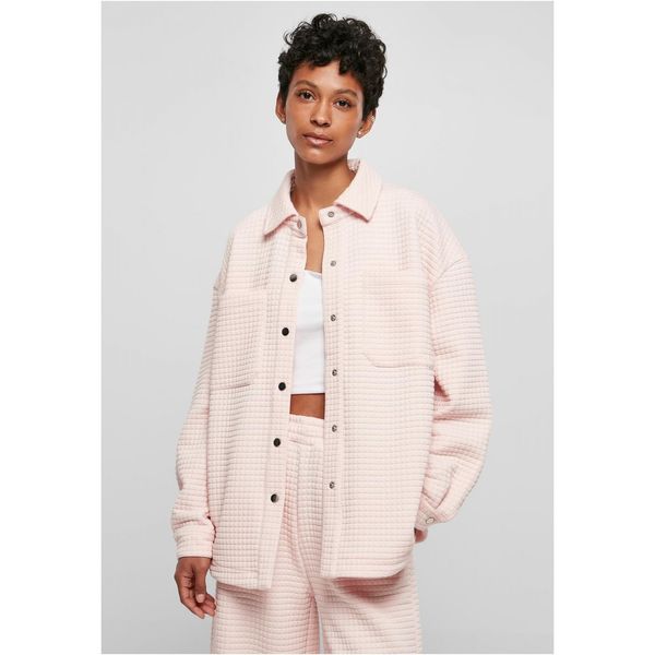 Urban Classics Women's quilted sweatshirt pink