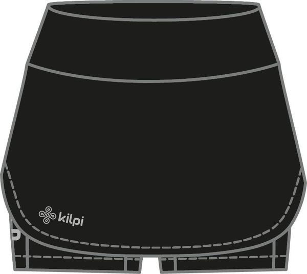 Kilpi Women's running skirt KILPI TITICACA-W Black