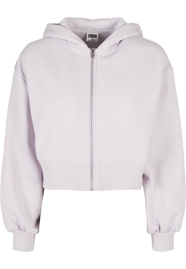 Urban Classics Women's Short Oversized Zipper Jacket softlilac