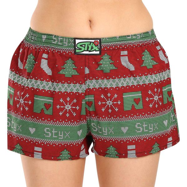 STYX Women's shorts Styx art classic rubber Christmas knitted