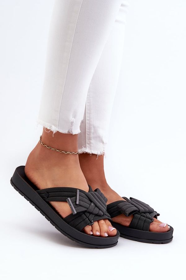Kesi Women's slippers with flat soles ZAXY Black