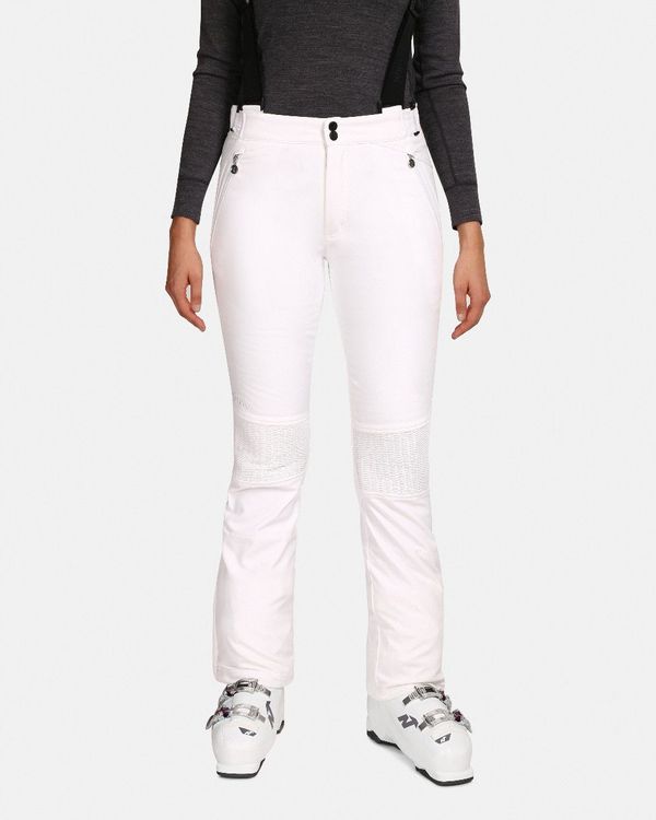 Kilpi Women's softshell ski pants Kilpi DIONE-W White
