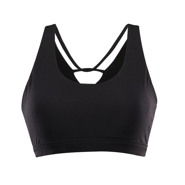 ALPINE PRO Women's sports bra ALPINE PRO BRATA black