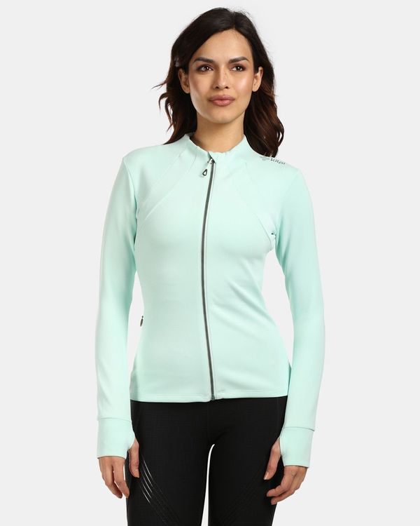 Kilpi Women's sports sweatshirt without hood Kilpi LAJEN-W Menthol