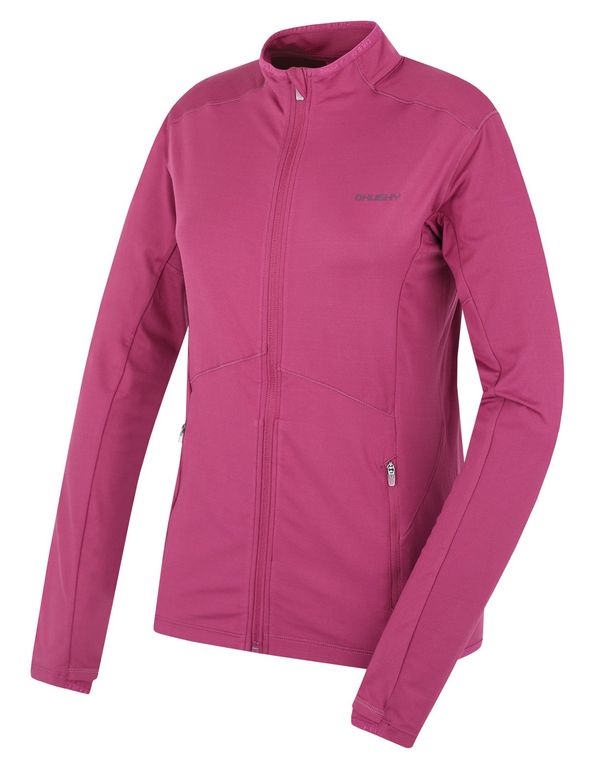 HUSKY Women's sweatshirt HUSKY Tarp zip L dk. magenta