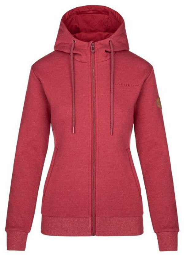 Kilpi Women's sweatshirt Kilpi LEINES-W dark red