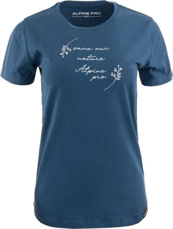 ALPINE PRO Women's T-shirt ALPINE PRO BADENA blue wing teal