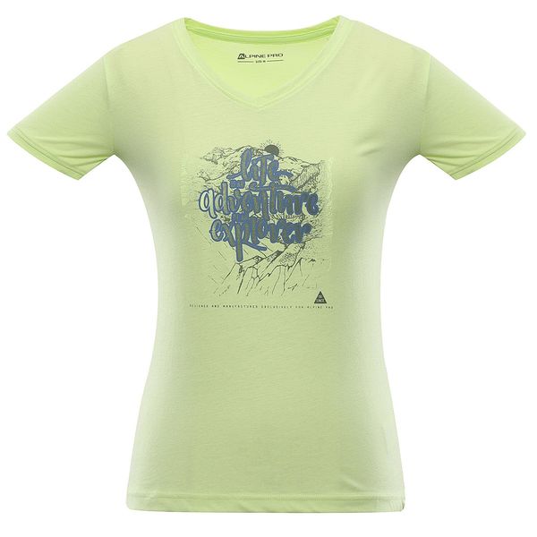 ALPINE PRO Women's T-shirt ALPINE PRO LAILA 3 french green variant pb