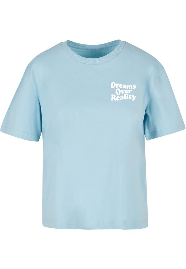 Mister Tee Women's T-shirt Dreams Over Reality blue