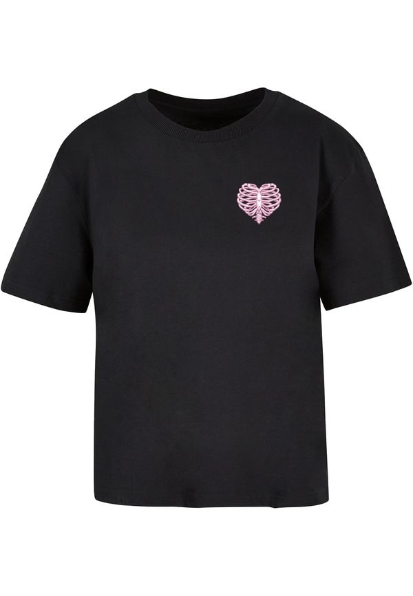 Miss Tee Women's T-shirt Heart Cage - black