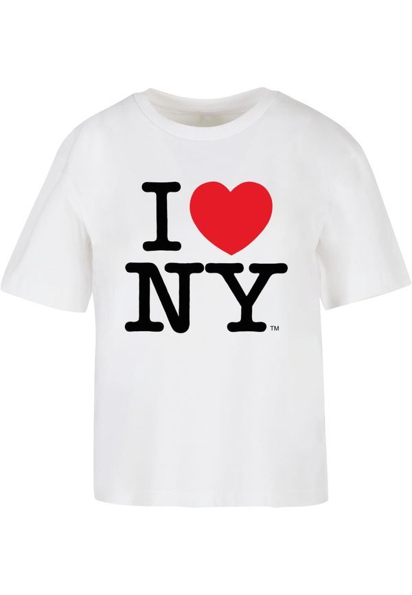 Merchcode Women's T-shirt I Love NY white