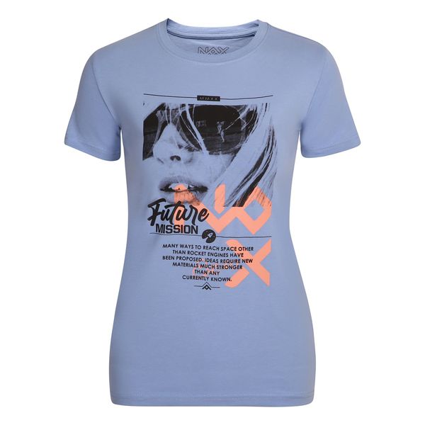 NAX Women's T-shirt nax NAX SEDOLA silver lake blue variant pe
