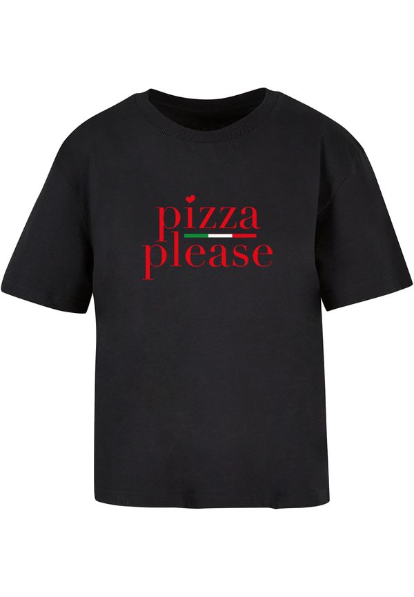 Mister Tee Women's T-shirt Pizza Please black