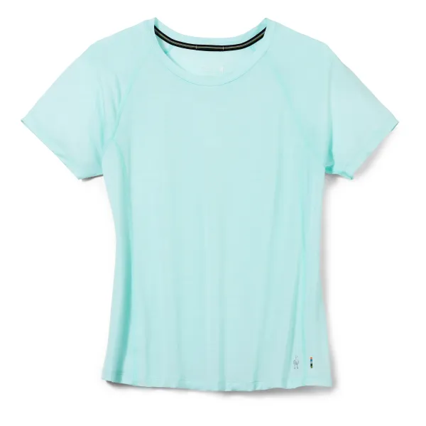 Smartwool Women's T-Shirt Smartwool Merino Sport 120 Short Sleeve Bleached Aqua