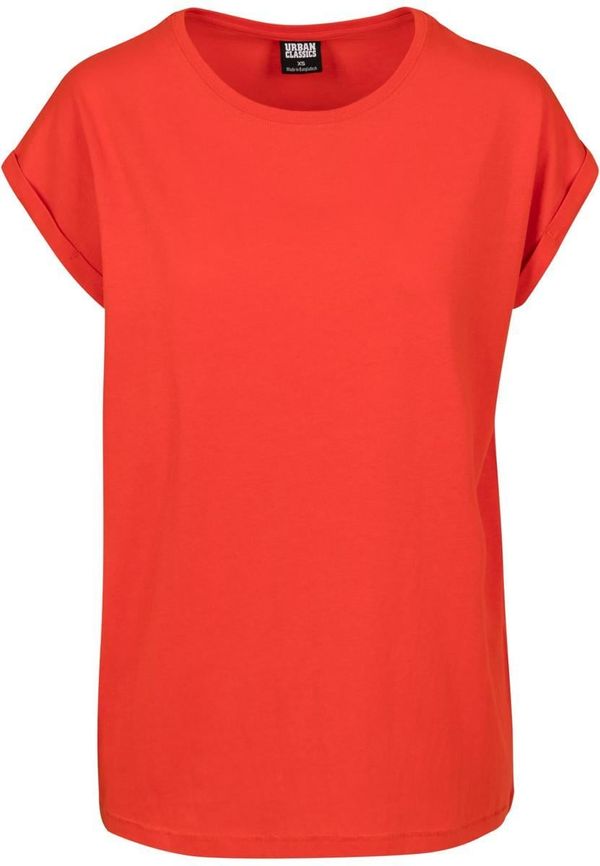 UC Ladies Women's T-shirt with extended shoulder blood orange