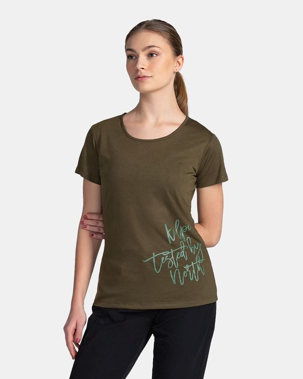 Kilpi Women's technical T-shirt KILPI GAROVE-W Dark green