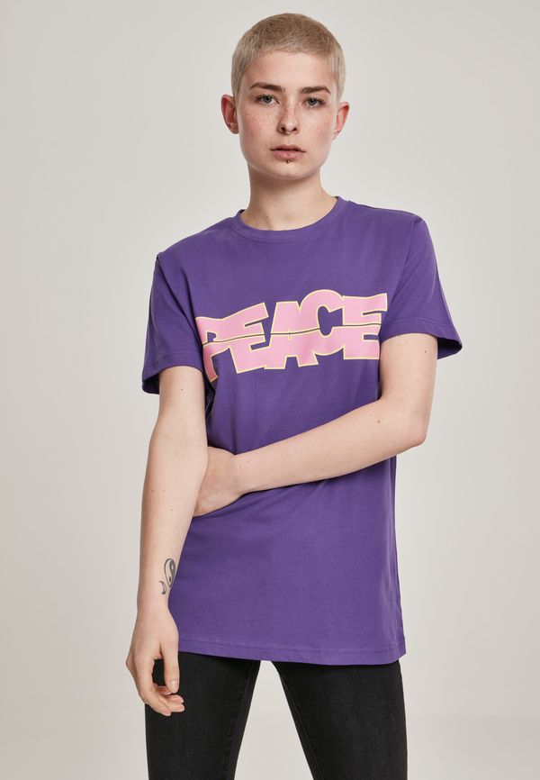 MT Ladies Women's ultraviolet T-shirt Peace