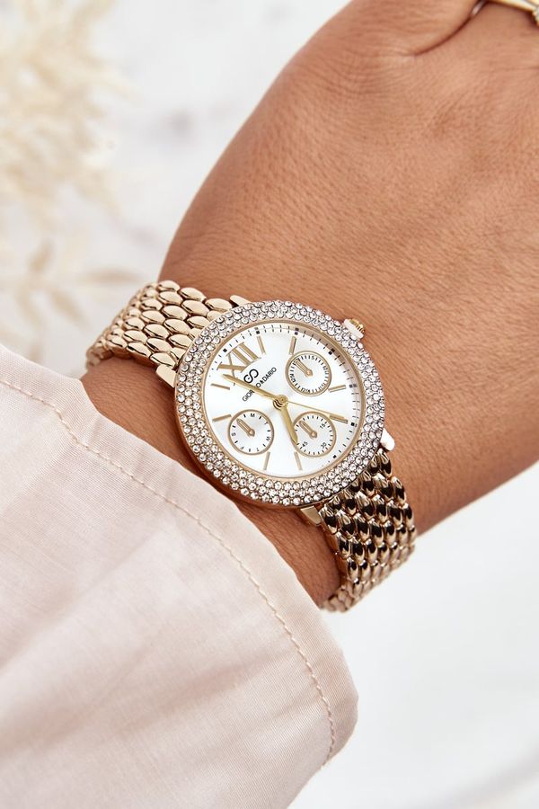 Kesi Women's watch decorated with cubic zirconia Giorgio&Dario Gold