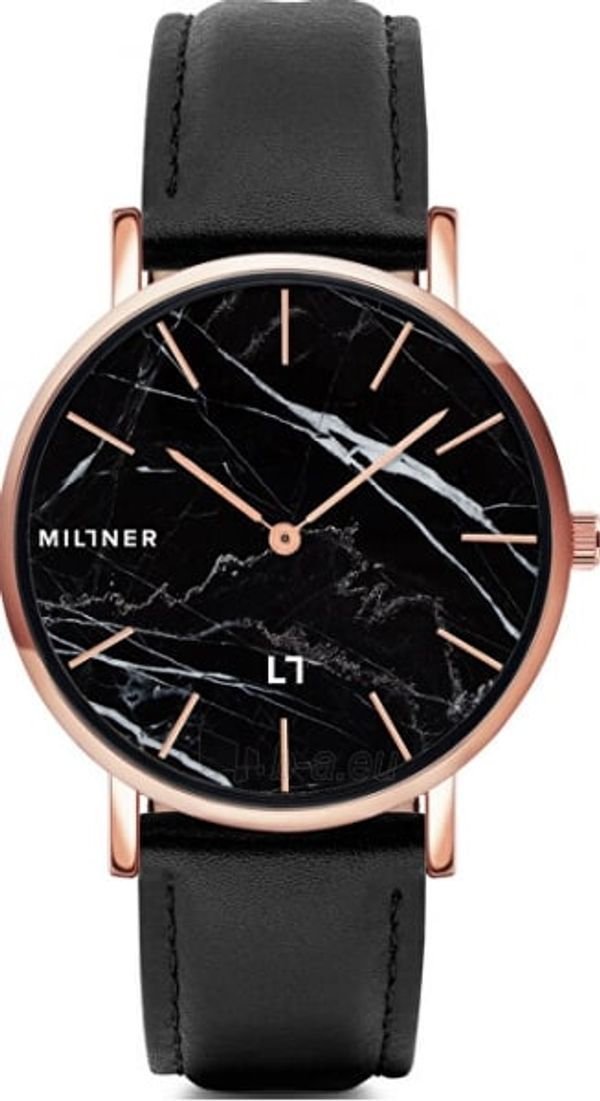 Millner Women's watch with black leather belt Millner Camden