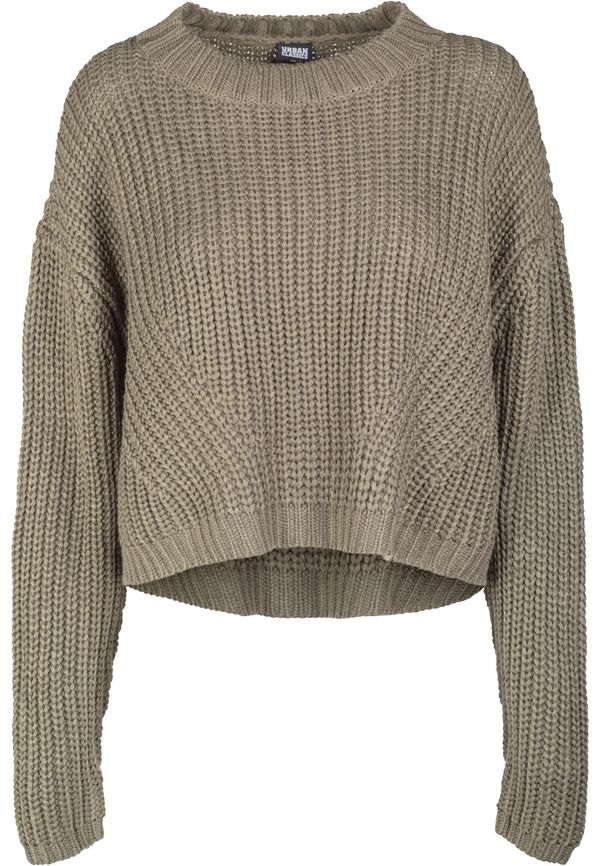 Urban Classics Women's wide oversize sweater olive