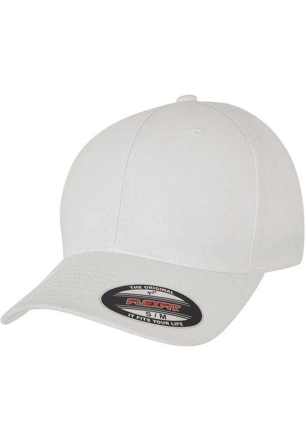 Flexfit Wooly Combed Waterrepellent Cap White