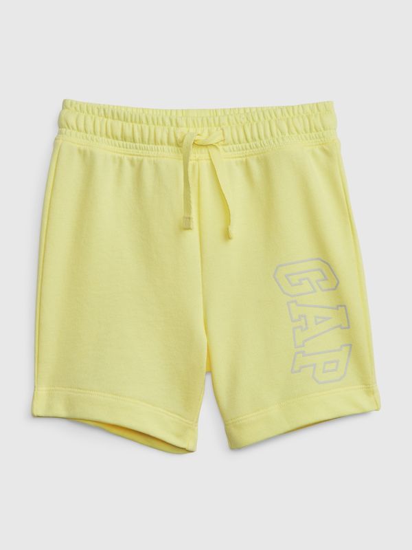 GAP Yellow boys' shorts with GAP logo