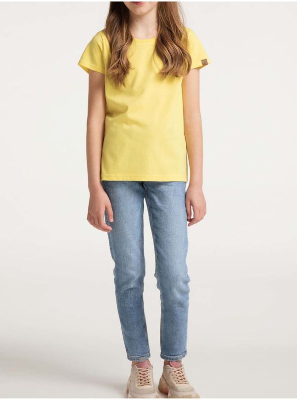 Ragwear Yellow girly basic T-shirt Ragwear Violka - Girls